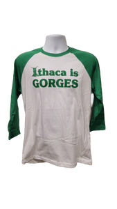Gorges Green 3/4 Sleeve Tee