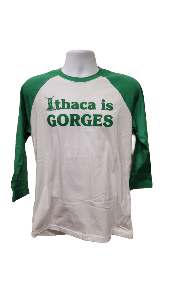 Gorges Green 3/4 Sleeve Tee