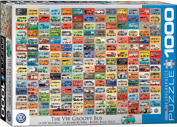 The VW Groovy Bus Jigsaw Puzzle