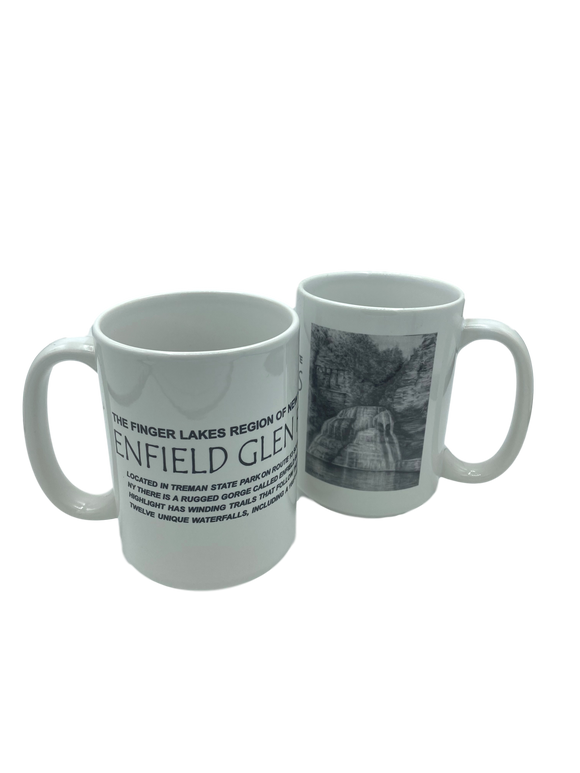 Enfield Falls (Treman) Mug