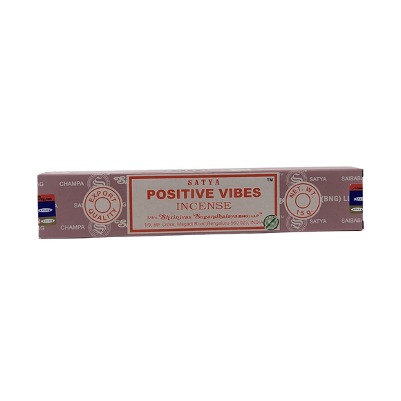 Positive Vibes 15G Satya Incense