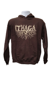 Adult Ithaca Roots Brown T-Shirt