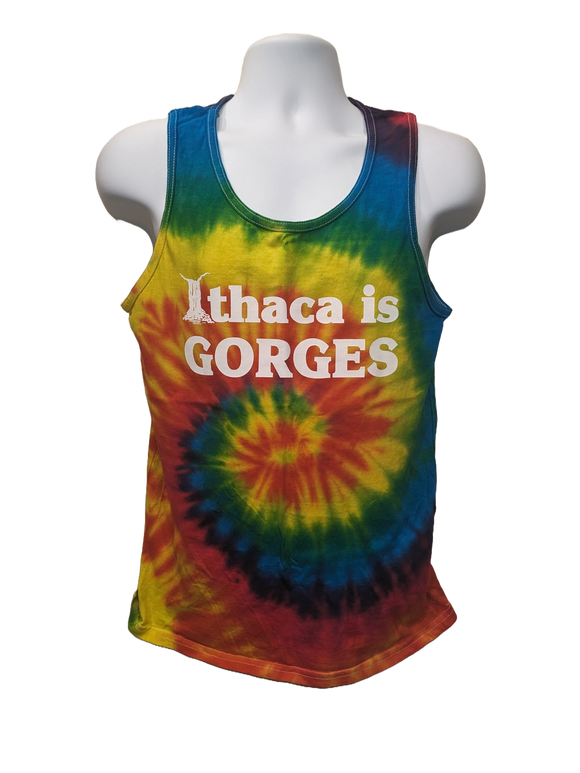 ADULT Ithaca Is Gorges Tie-Dye Tank Top