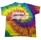 YOUTH Tie-Dye Ithaca Is Gorges T-shirt