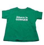 TODDLER Ithaca Is Gorges Green T-shirt