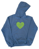 Blue Hoodie - Green Heart of the Finger Lakes