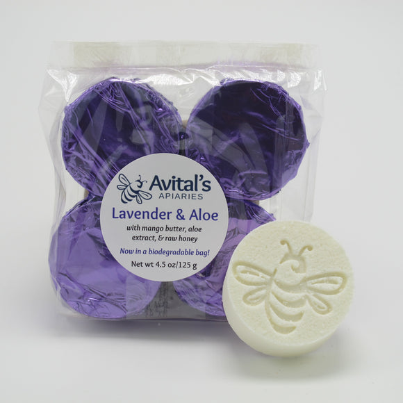 4pc Lavender Bath Fizzies