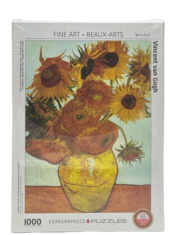 12 Sunflowers by Vincent Van Gogh 1000-Piece Puzzle