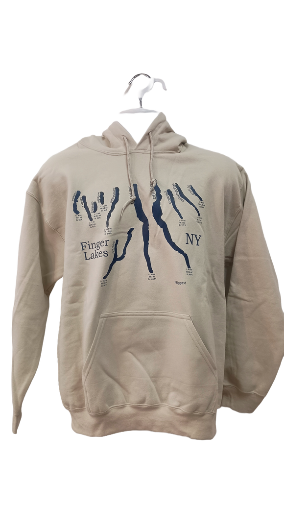 Fingerlakes Data Adult Hoodie