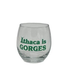 Ithaca Is Gorges Stemless Wine Glass