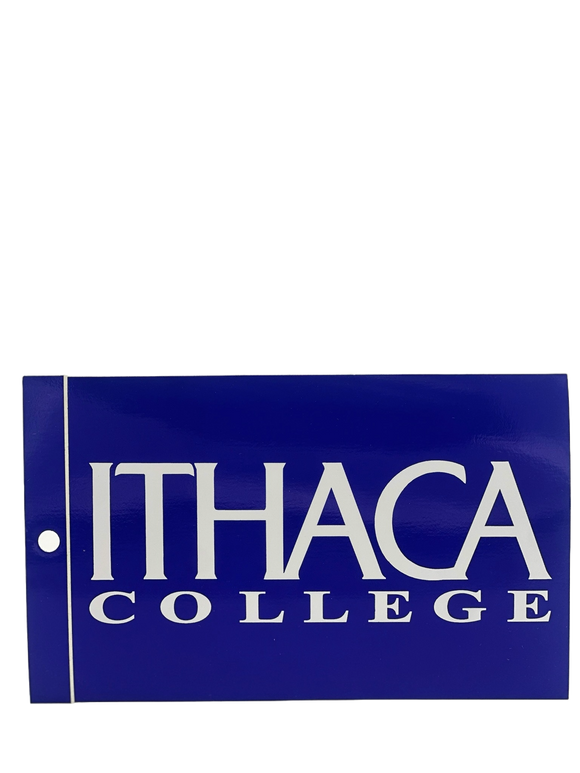 Ithaca College Blue Sticker