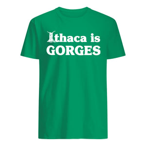 YOUTH Ithaca Is Gorges Green T-shirt