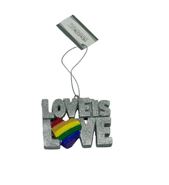 Love Is Love Pride Ornament