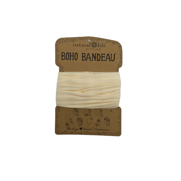 Boho Bandeau - Solid Cream