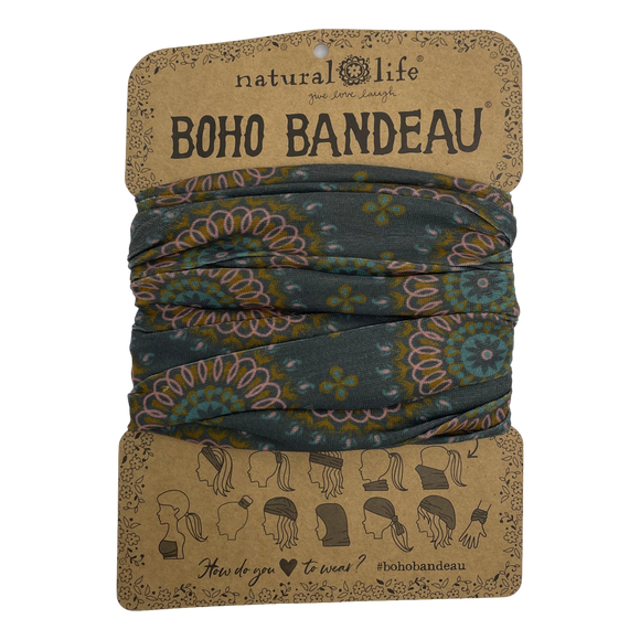 Boho Bandeau -  Gold Medallion