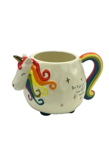 Unicorn Folk Art Mug