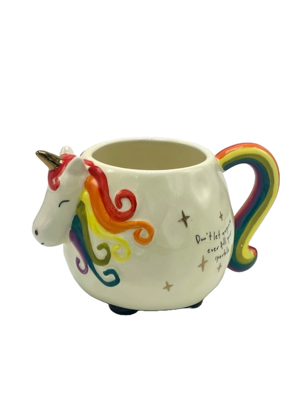 Unicorn Folk Art Mug