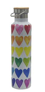 Pride Hearts Insulated Bottle