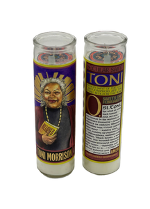 Toni Morrison Secular Saint Candle