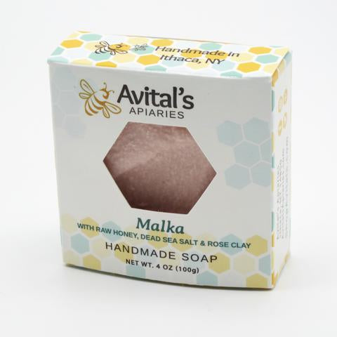 Malka Dead Sea Salt & Honey Soap
