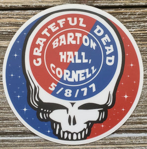 Grateful Dead Barton Hall '77 Sticker