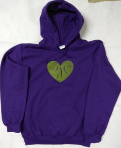 Hoodie (Adult Small) - Green Heart of the Finger Lakes