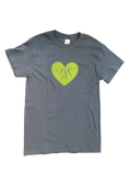 Adult Blue "Green Heart of the Finger Lakes" T-shirt