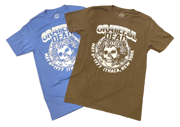 Adult Grateful Dead Ithaca 1977 T-shirt – Sunny Days of Ithaca