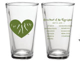 Green Heart of the Finger Lakes - Pint Glass