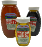 Honey Jars Base BW 8OZ