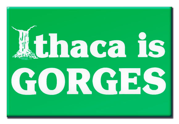 Ithaca Is Gorges (Green) 2X3 Magnet