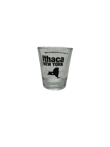 Ithaca New York Shot Glass