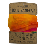 Boho Bandeau - Hot Pink Rainbow