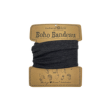 Boho Bandeau - Heathered Charcoal