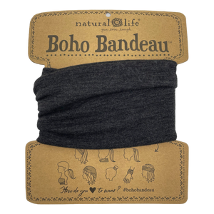 Boho Bandeau - Heathered Charcoal