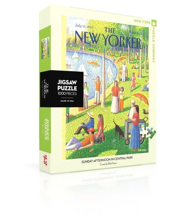 Sunday Afternoon In Central Park Jigsaw Puzzle