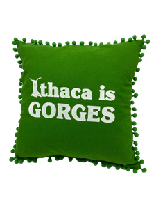 Ithaca Is Gorges 14x14 Pillow