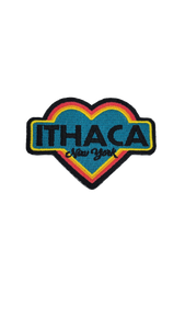 Ithaca Retro Heart Patch
