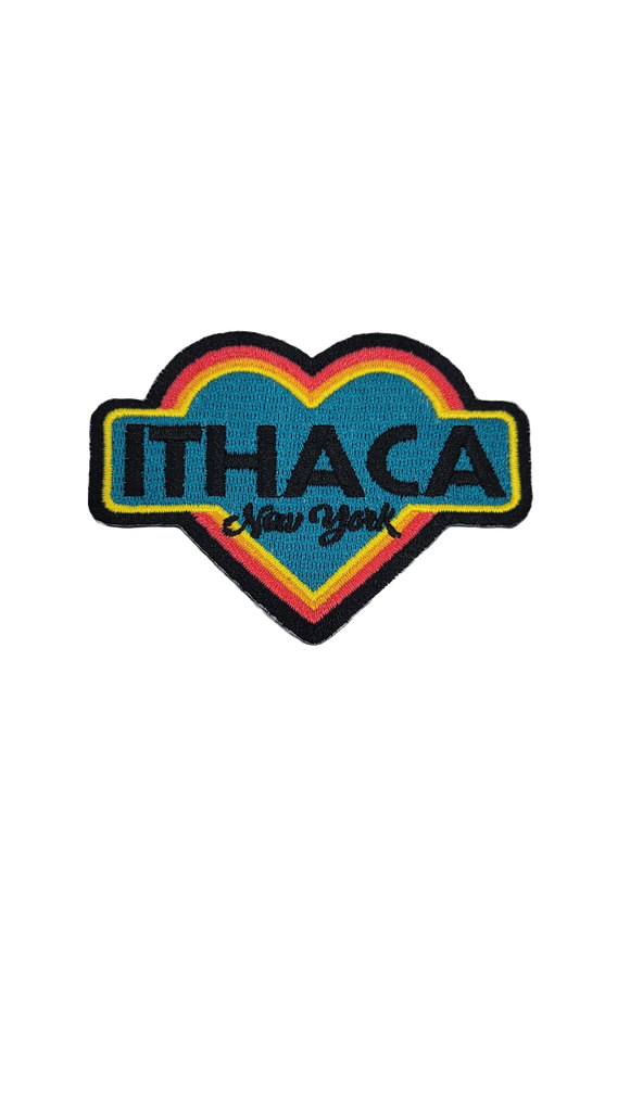 Ithaca Retro Heart Patch