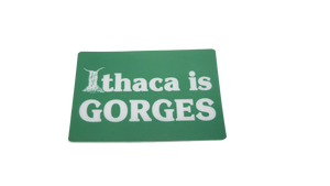 Ithaca Is Gorges Small Sticker