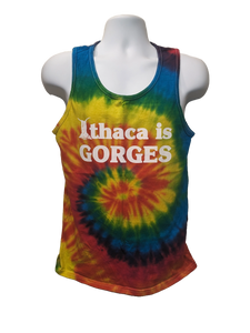 ADULT Ithaca Is Gorges Tie-Dye Tank Top